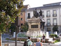 Das Denkmal von Königin Isabella und Kolumbus