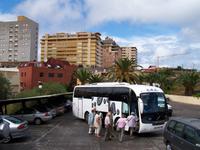 Abholung vom Parador in Melilla