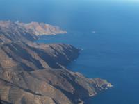 Luftaufnahme der marokkanischen Küste