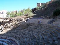 Das römische Theater in Malaga