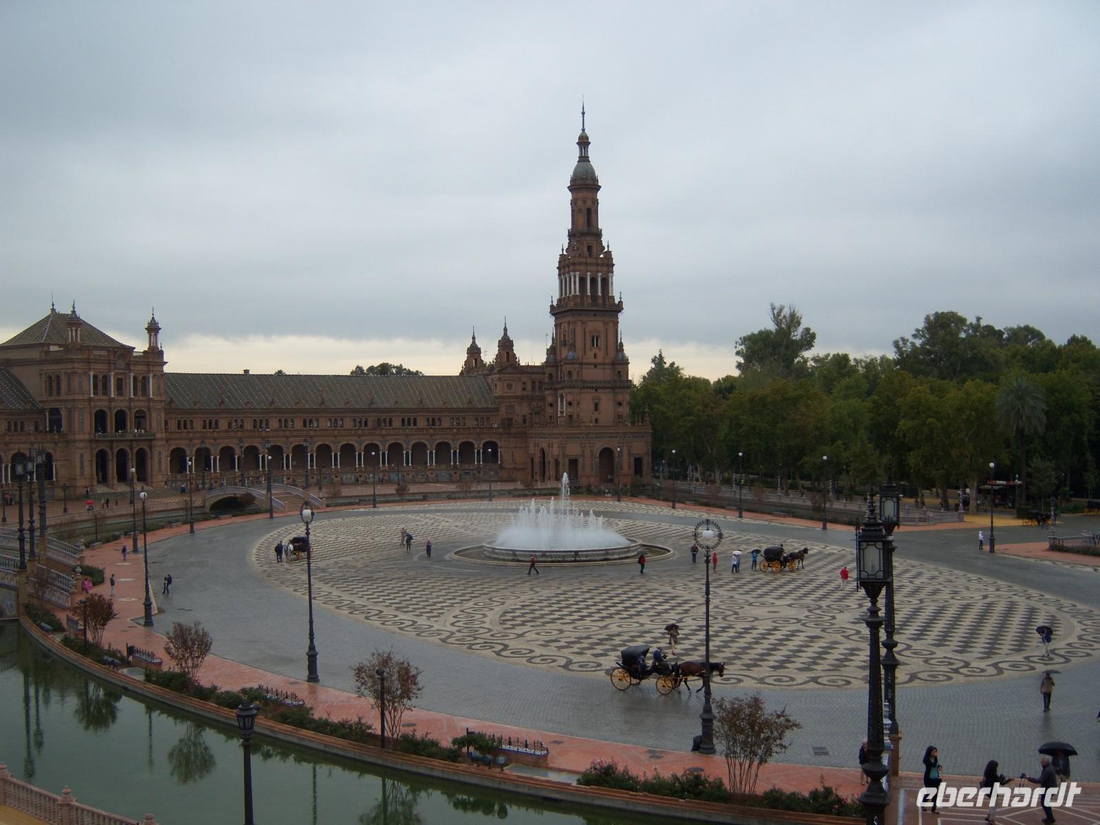 Plaza de Espana in Sevilla