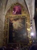 Bildnis der Schutzengel in der Kathedrale von Sevilla