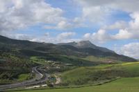 Panoramablick in Andalusien