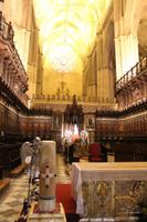 In der Catedral de Santa Maria de la Sede in Sevilla