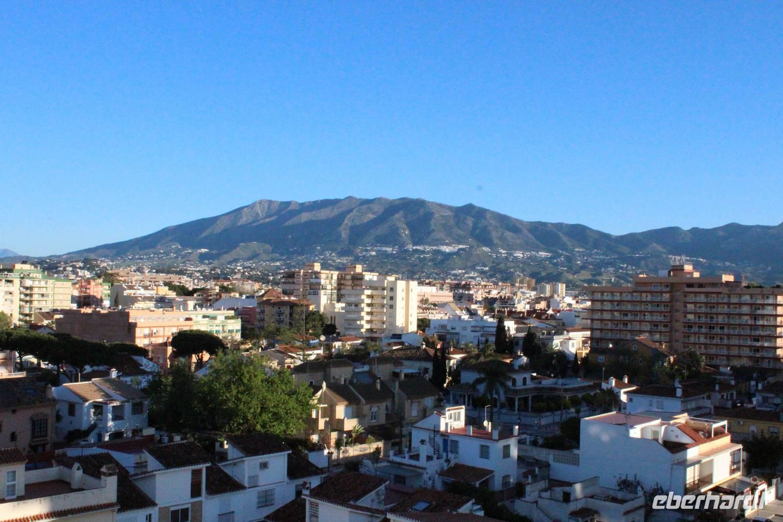Panoramablick vom Hotel in Fuengirola