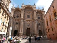 Granada-Blick auf  die Kathedrale