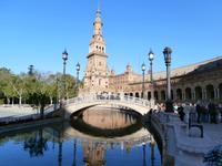 Spanischer Platz in Sevilla