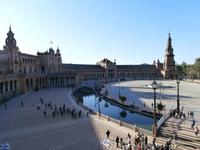 Spanischer Platz in Sevilla