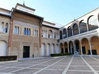 unterwegs in Sevilla im Alcazar