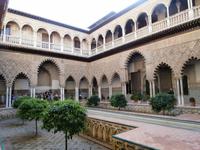 unterwegs in Sevilla im Alcazar
