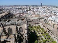 Blick auf Sevilla von der Giralda