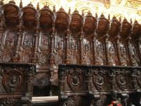 Chorgestühl in Kathedrale von Cordoba