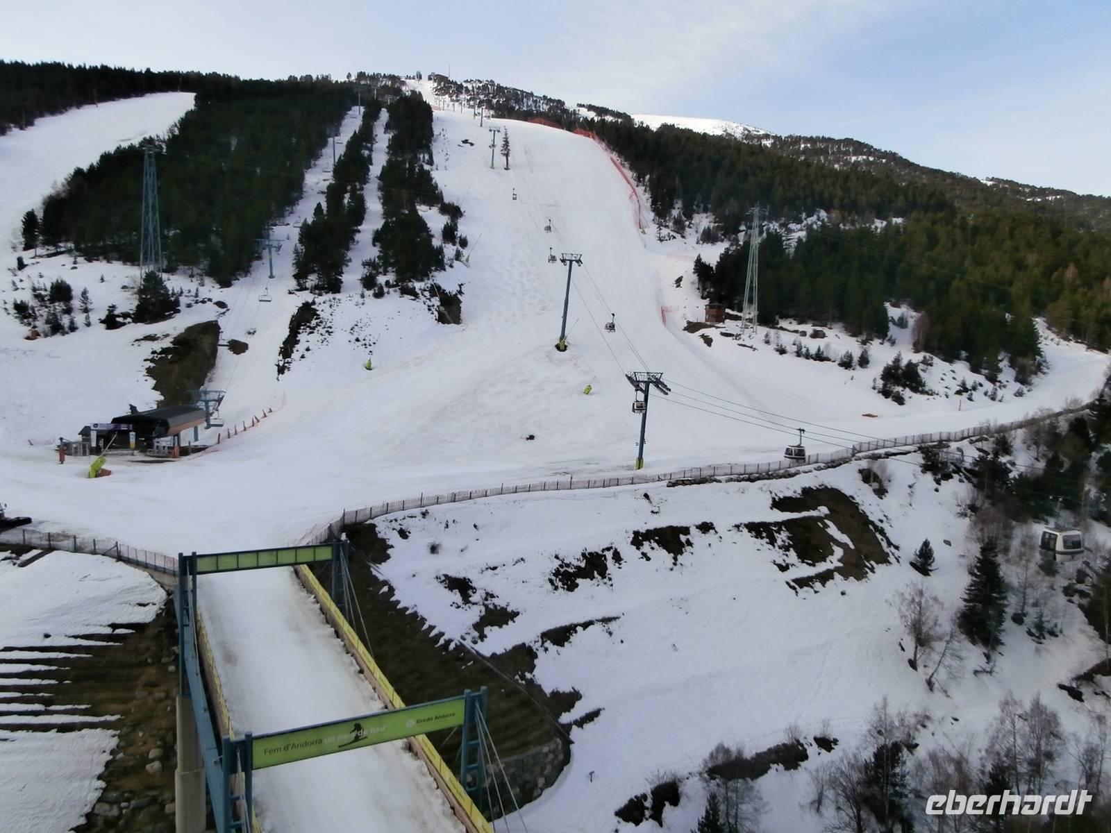 Skihang in Soldeu Andorra