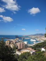 Blick ueber Malaga
