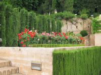 in den Gärten der Alhambra in Granada