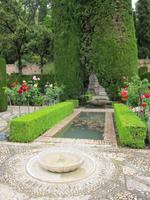 in den Gärten der Alhambra in Granada