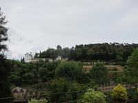 Blick zu den Gärten der Alhambra