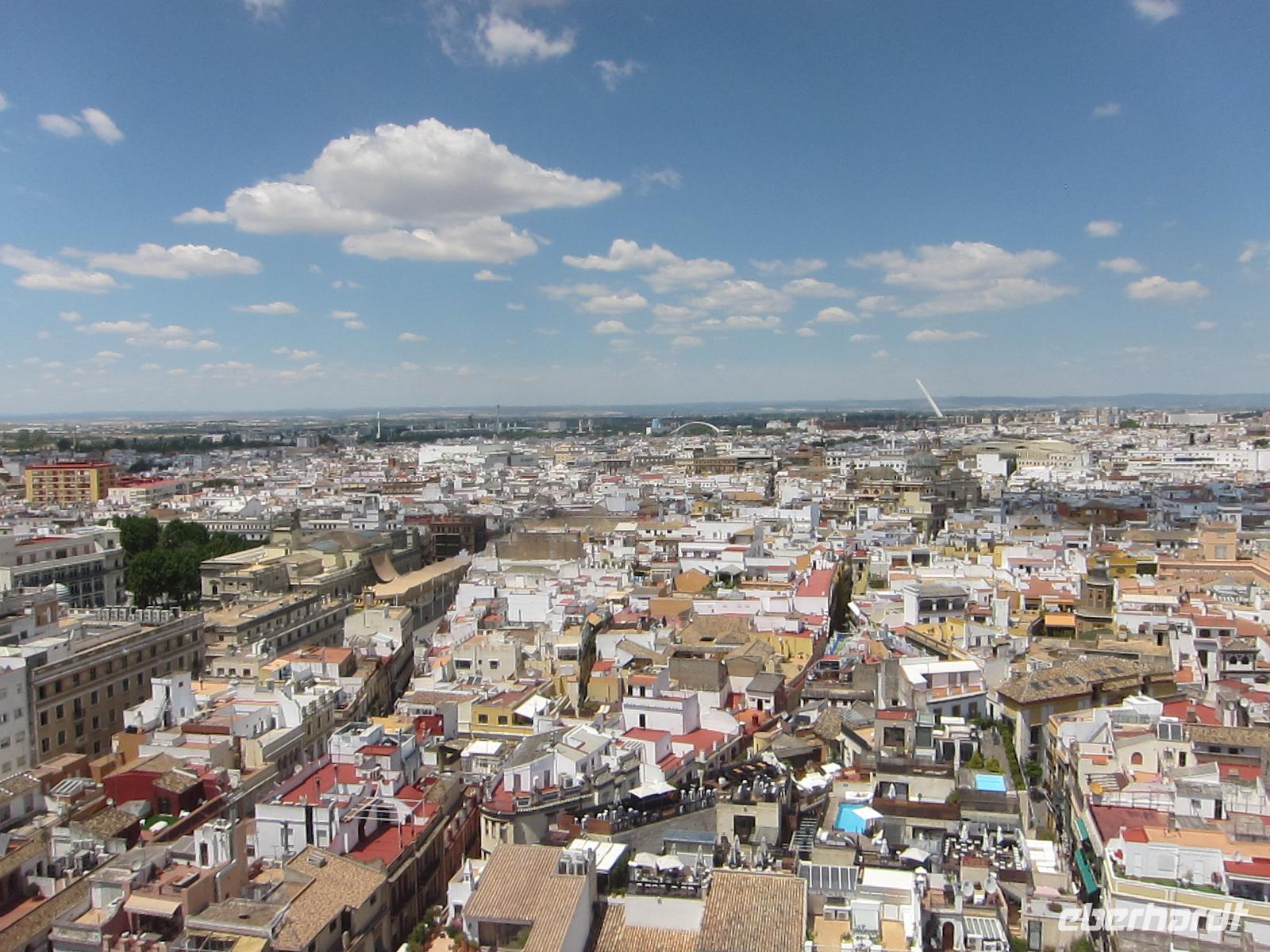 Blick ueber Sevilla