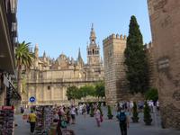 Kathedrale und Alcazar in Sevilla