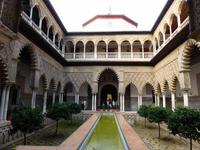 Patio de las Doncellas im  Palast von Pedro