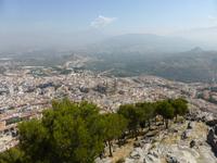 Blick vom Cruz de Castillo auf Jaen
