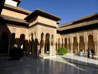 in den Palästen der Nasriden - Löwenhof - Alhambra