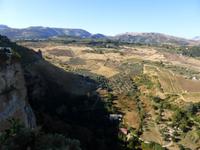 Blick in die Schlucht des Guadalevin - Ronda