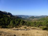 Blick von der Passhöhe Puerta de Boyar