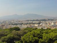 Blick vom Parador auf Melilla 