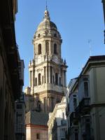Malaga - Blick zur Einarmigen - Kathedrale von Malaga