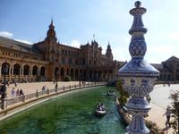 Sevilla - Spanischer Platz zur ibero amerikanischen Ausstellung