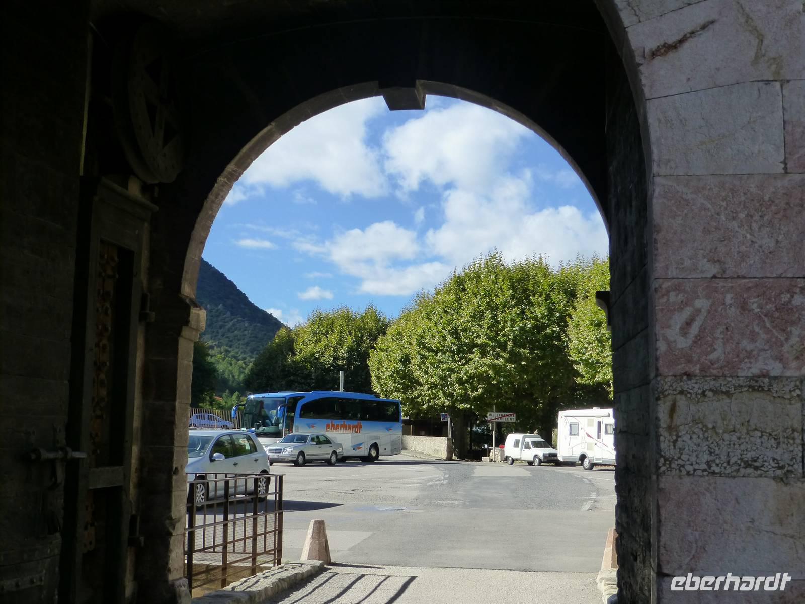 Villefranche de Conflent - Blick durch das Stadttor