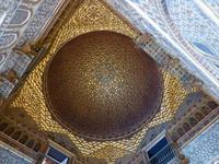 Verziehrung der Turmdecke im Königspalast