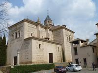 schon von weitem zu sehen - die Alhambra