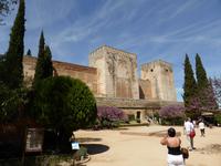 Die Alcazaba auf dem Alhambra-Hügel