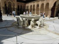 Alhambra-Nasridenpaläste-Löwenbrunnen