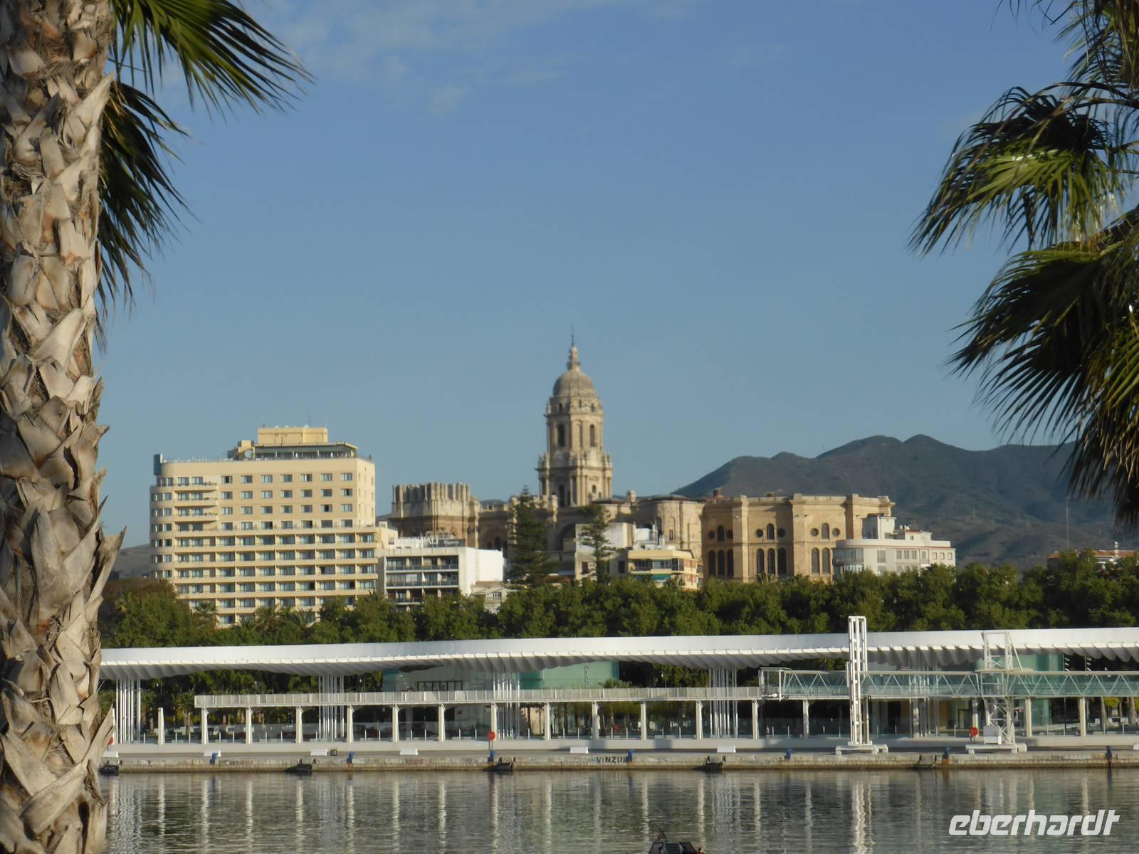 Malaga - Hafenpromenade