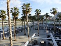 Malaga - Hafenpromenade