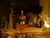 Sevilla - Vorbereitung der Osterprozession