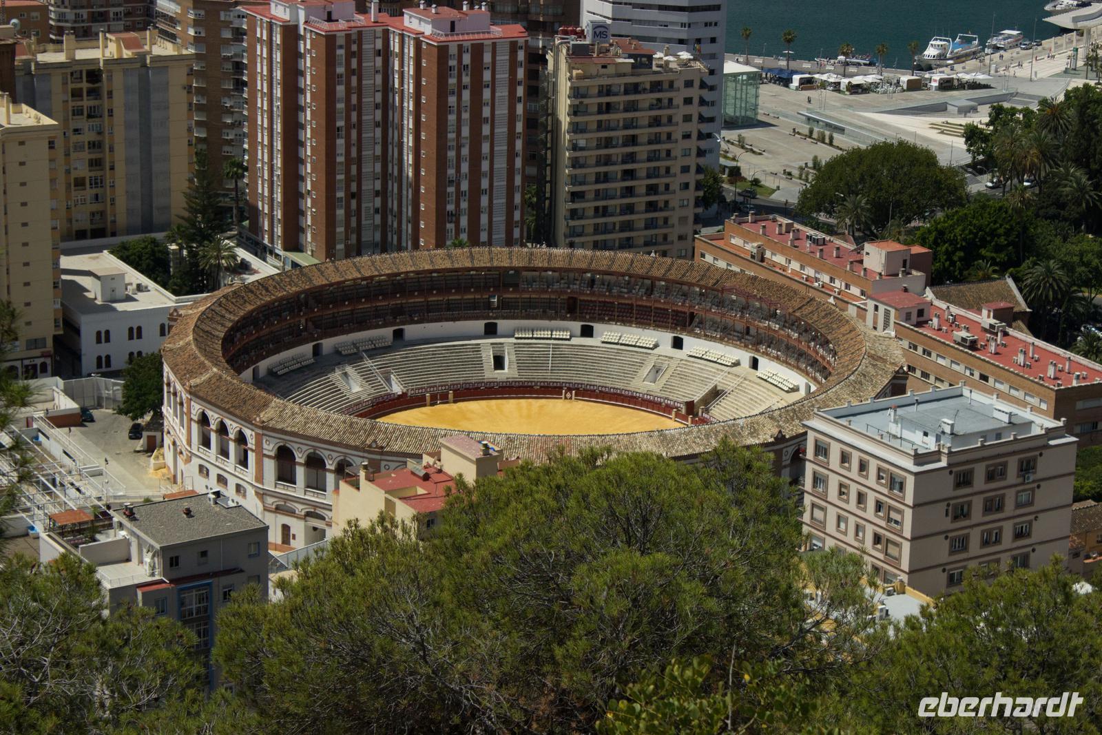 Stierkampfarena in Malaga