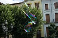 Seifenblasen in Granada