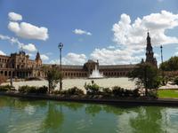 Plaza de Espana in Sevilla