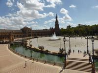 Plaza de Espana in Sevilla