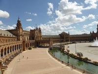 Plaza de Espana in Sevilla