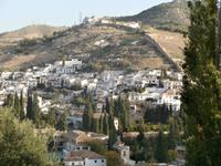 Blick von der Alhambra in Granada