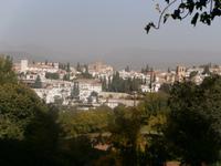 Blick von der Alhambra in Granada