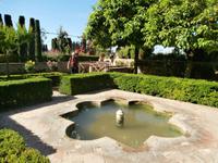 Alhambra-Gärten der Generalife in Granada