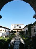Alhambra-Gärten der Generalife in Granada