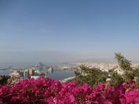 Blick auf Malaga vom Gibralfaro