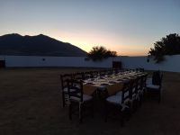 Abendessen in der Stierkampfarena